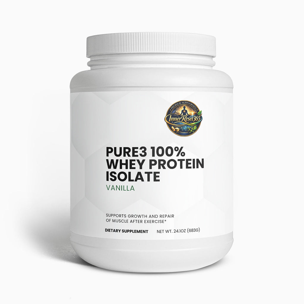 Pure3 100% Whey Protein Isolate (Vanilla)