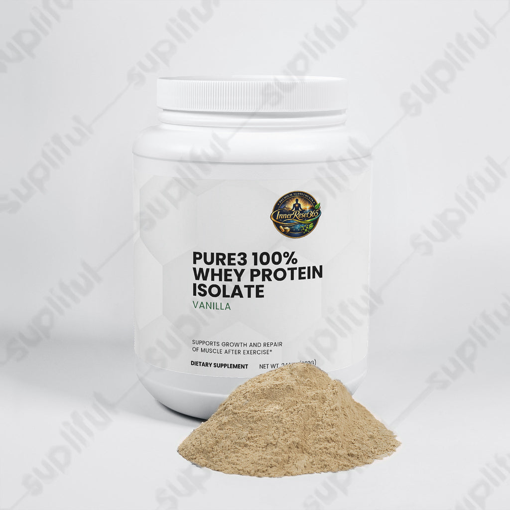Pure3 100% Whey Protein Isolate (Vanilla)