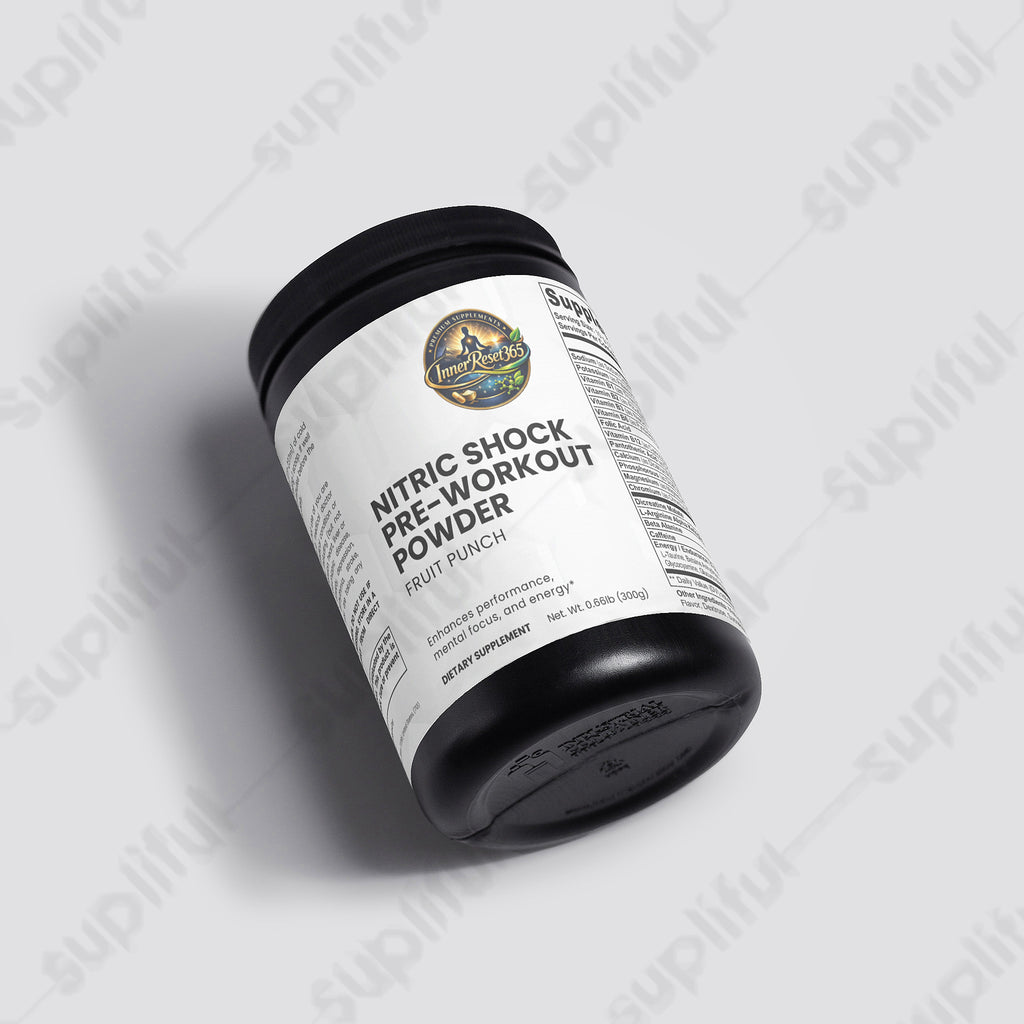 Nitric Shock Pre-Workout Powder (Fruit Punch)