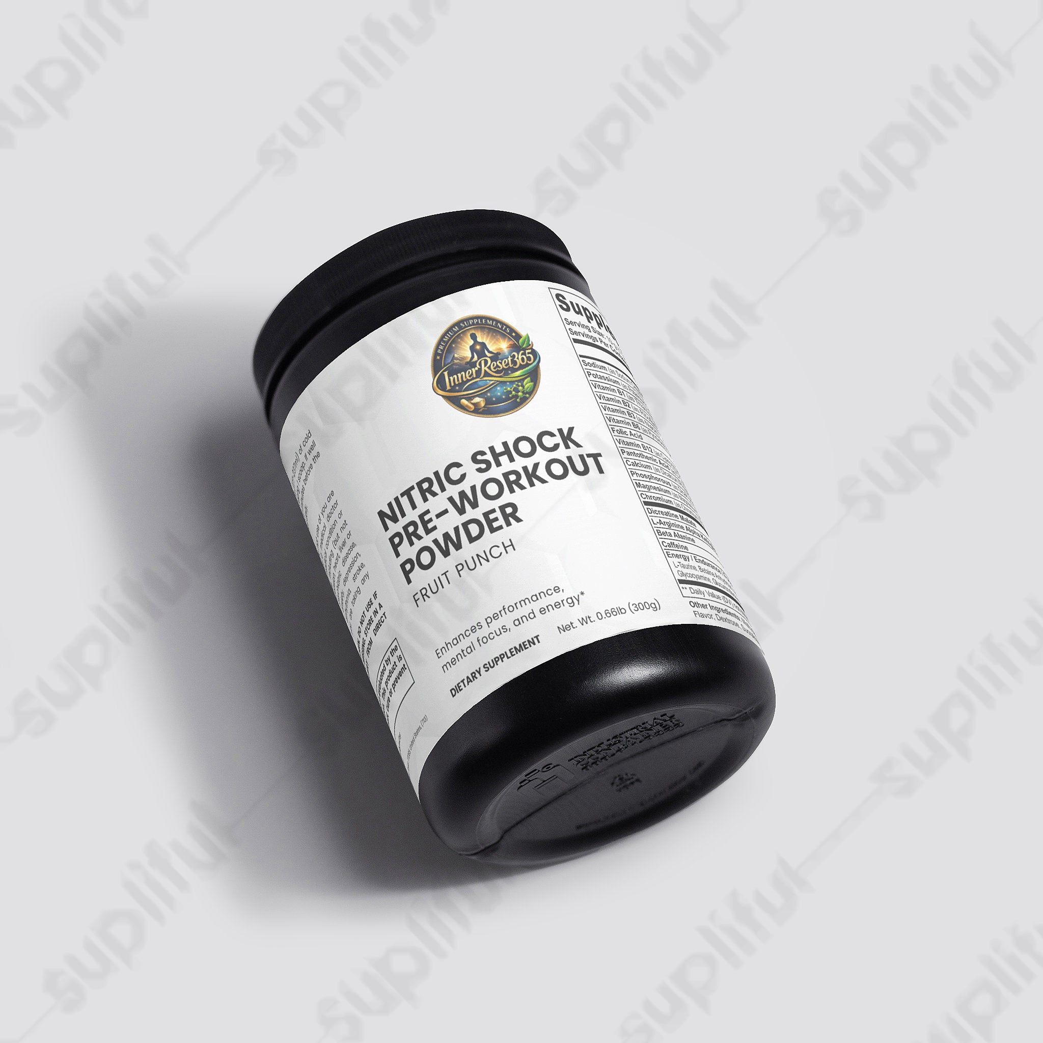 Nitric Shock Pre-Workout Powder (Fruit Punch)