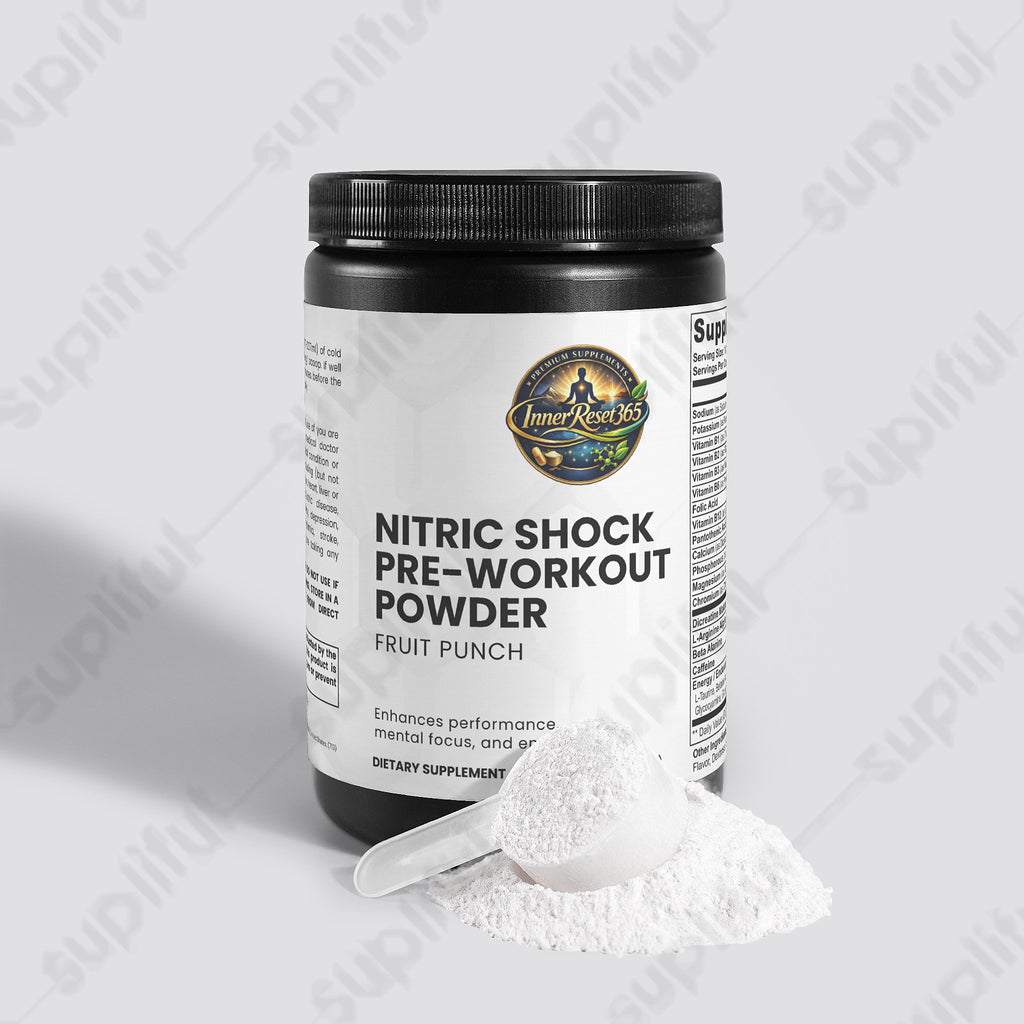 Nitric Shock Pre-Workout Powder (Fruit Punch)